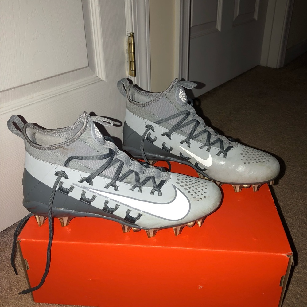 grey nike huarache lacrosse cleats